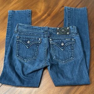 Miss Me Dark Blue Skinny Jeans